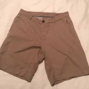 Men’s Lululemon ABC Khaki Shorts